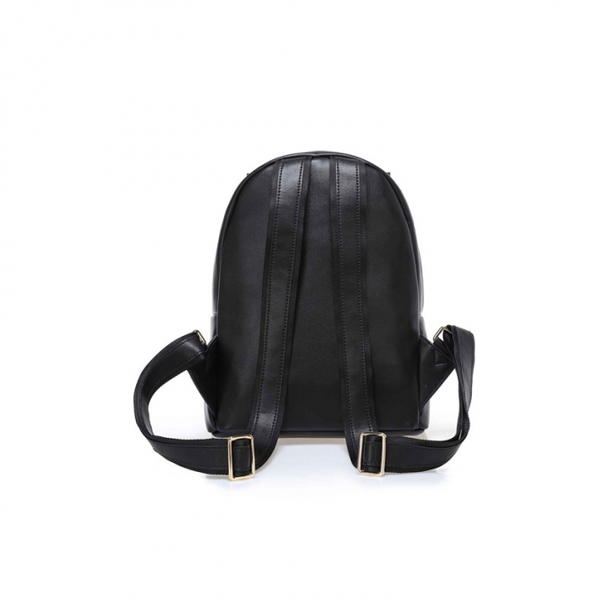 실용적인 디자인 여성 가방 스타일 블랙 가죽 배낭 