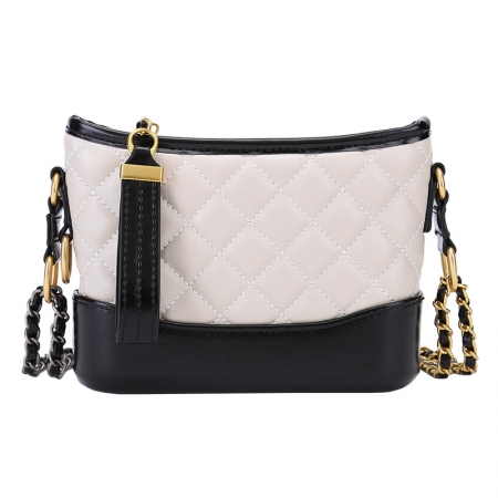 Quilted PU Leather Cross Body Bag Evening Purses