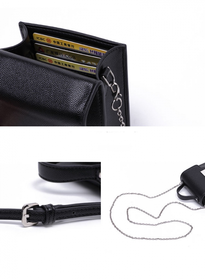 사용자 정의 한국 스타일 작은 사각형 핸드백 전화 가방 